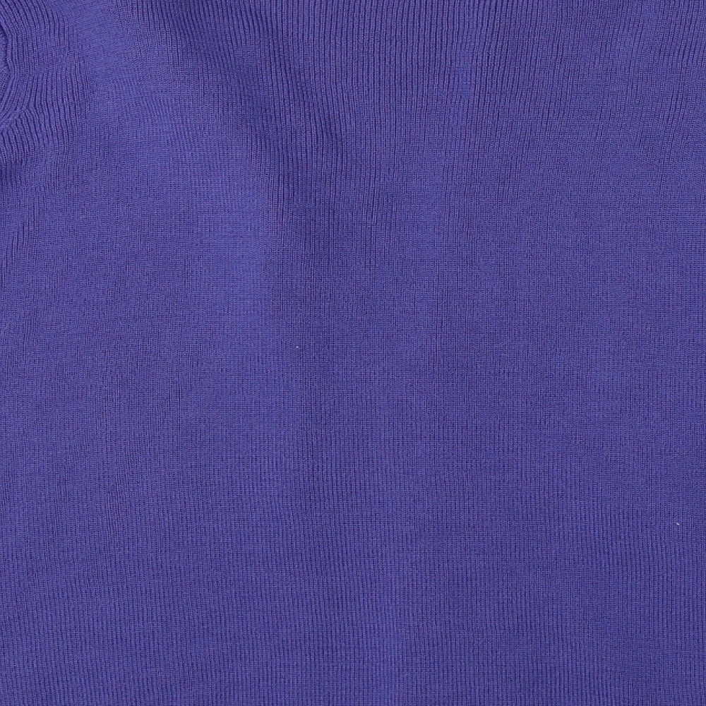 M&S Womens Purple   Cardigan Jumper Size 20