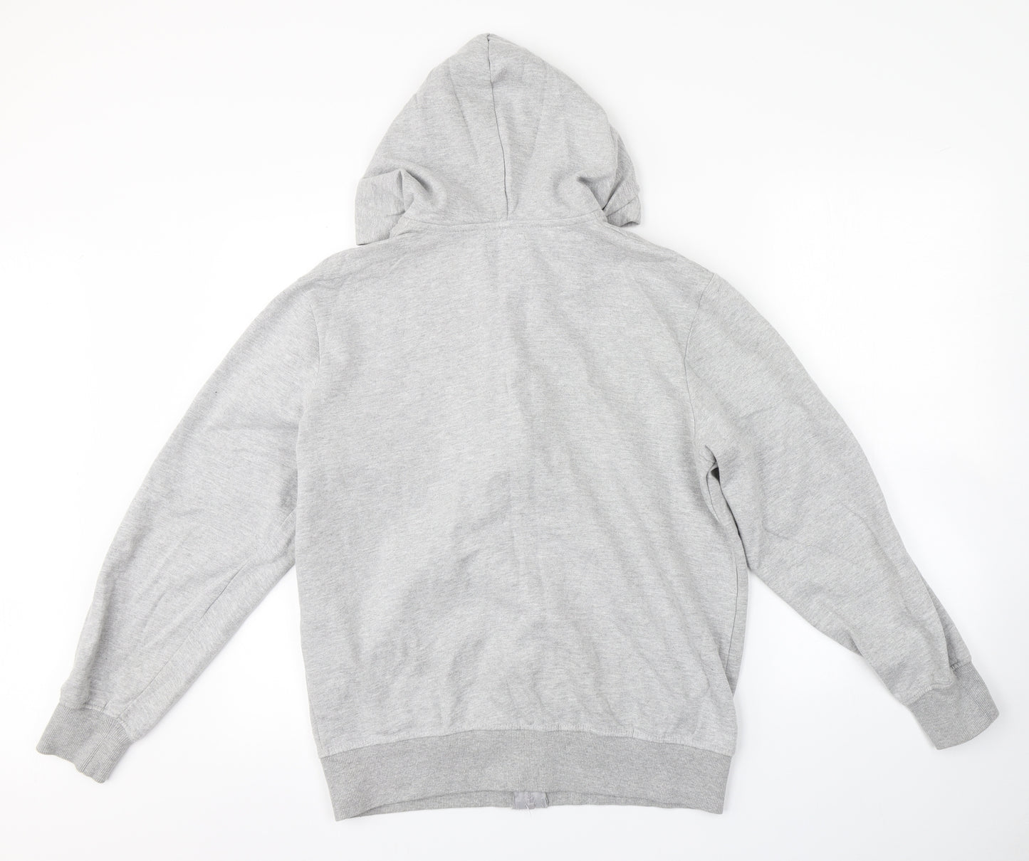 Boohoo Mens Grey   Full Zip Hoodie Size L