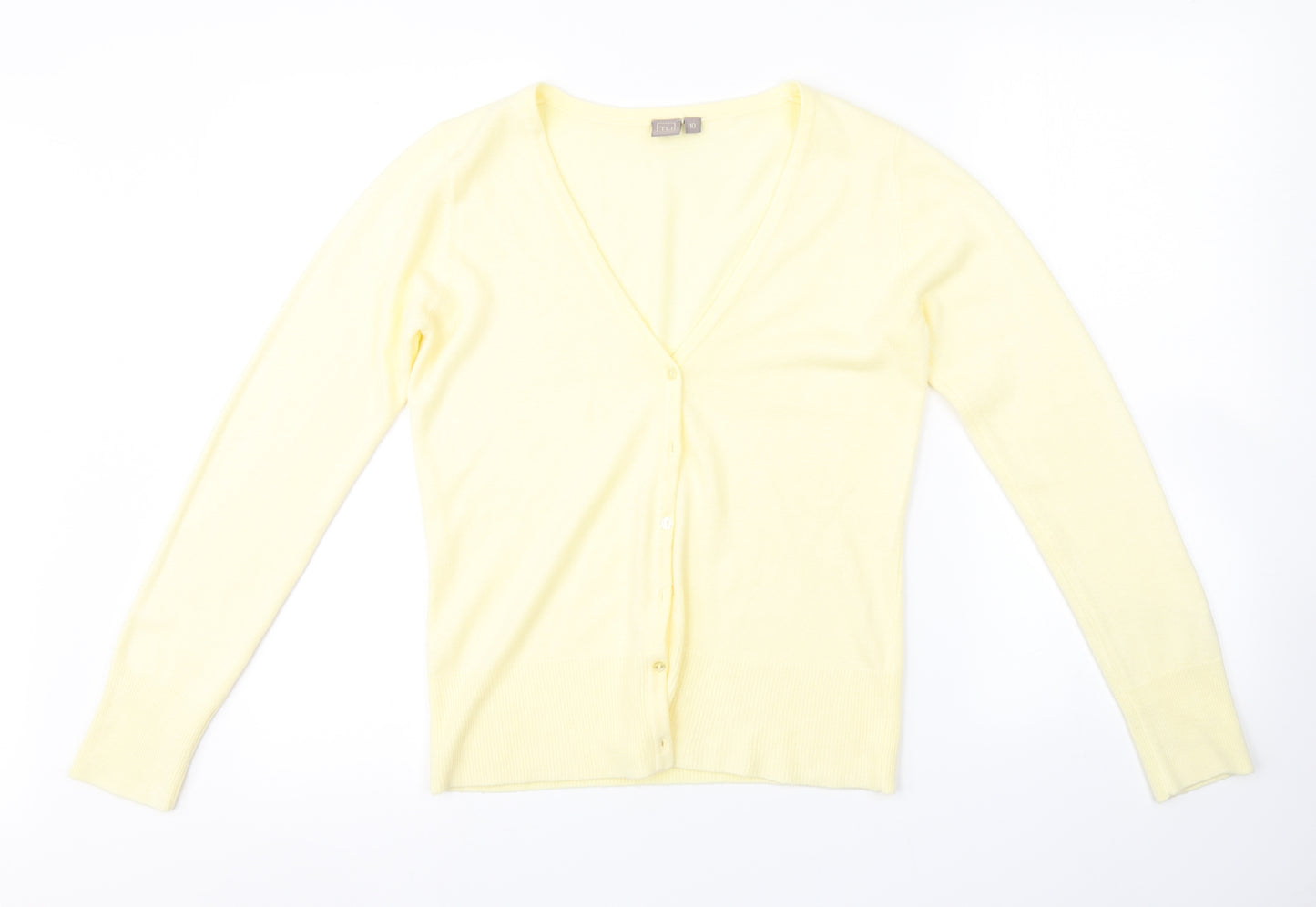 Acne Studios Womens Yellow   Cardigan Jumper Size 10