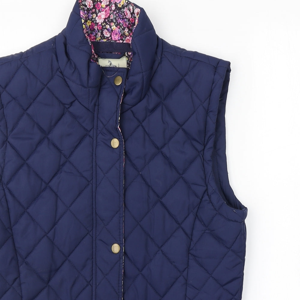 Equestrian Womens Blue   Windbreaker Waistcoat Size M
