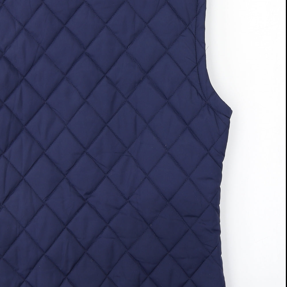 Equestrian Womens Blue   Windbreaker Waistcoat Size M