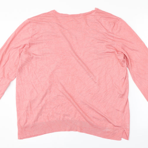 George Womens Pink   Pullover Jumper Size 20