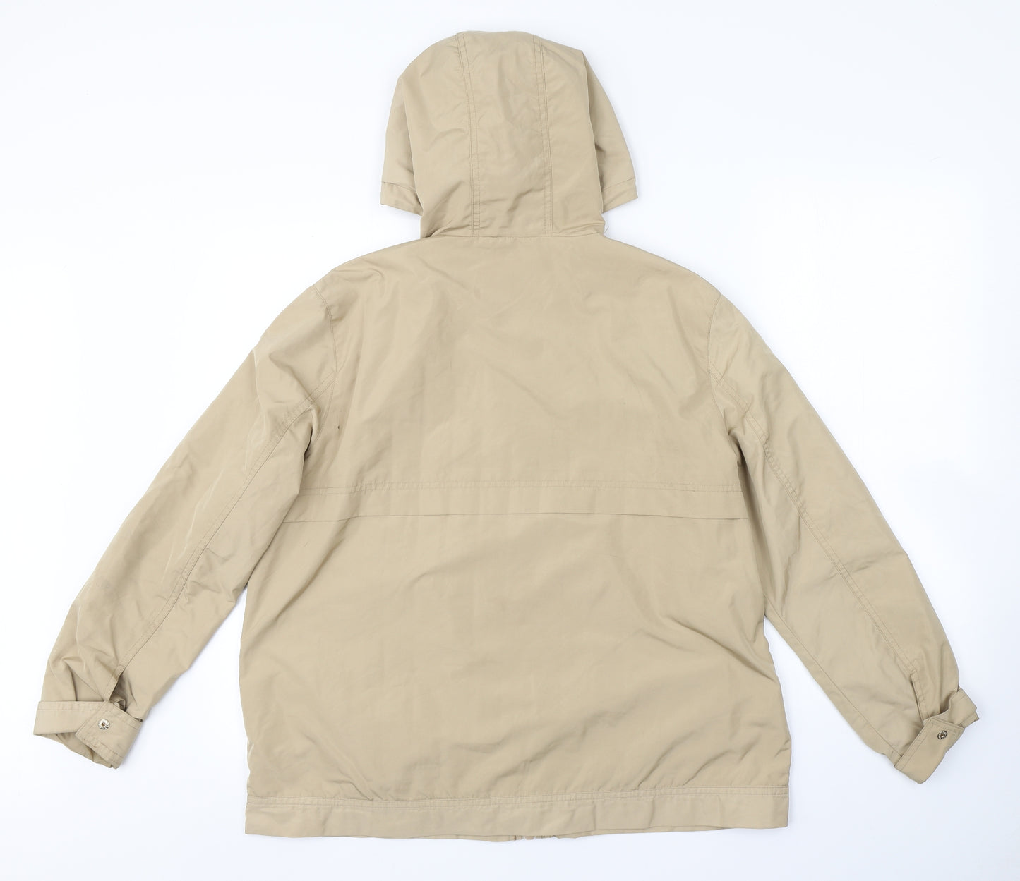 Papaya Womens Beige   Rain Coat Coat Size 16