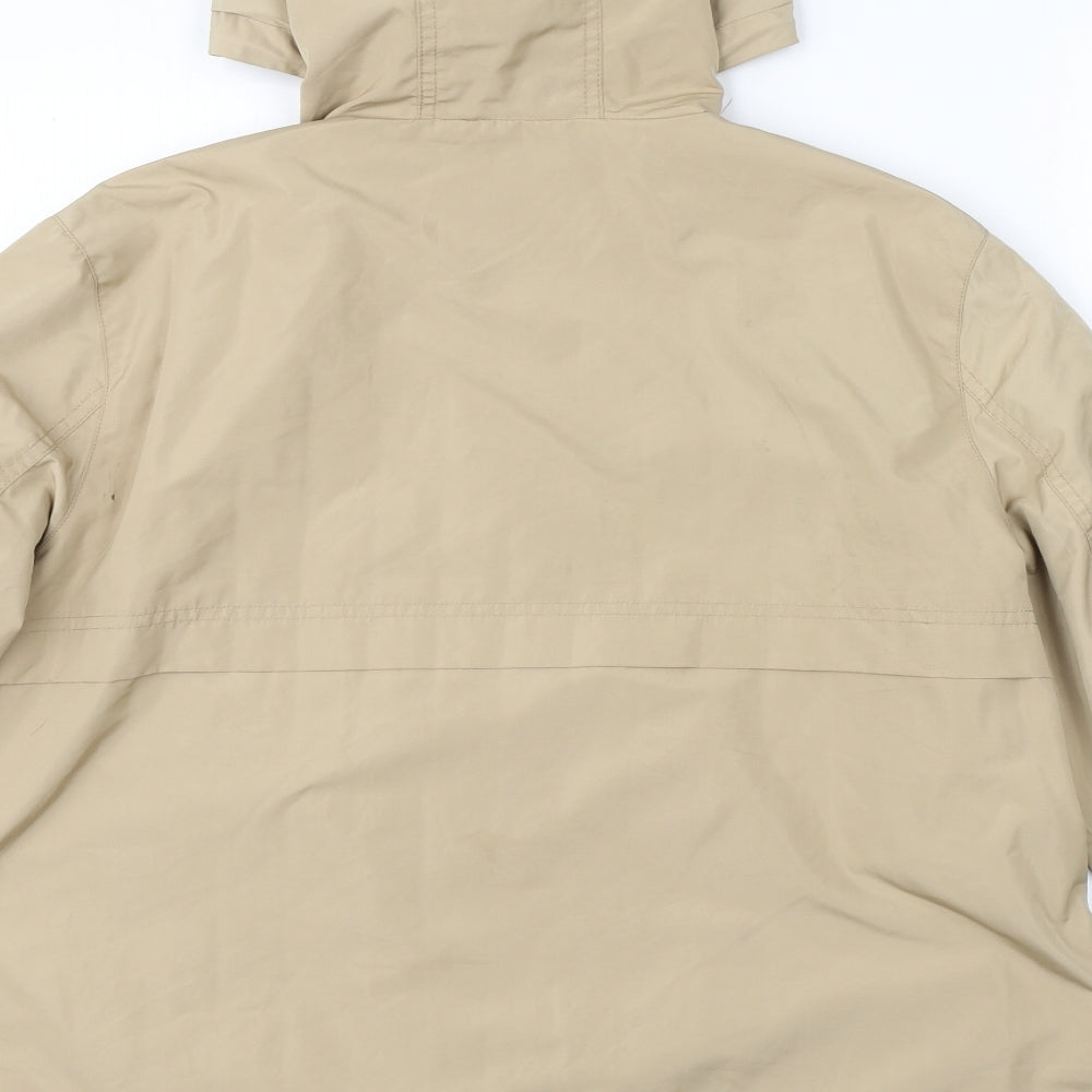 Papaya Womens Beige   Rain Coat Coat Size 16