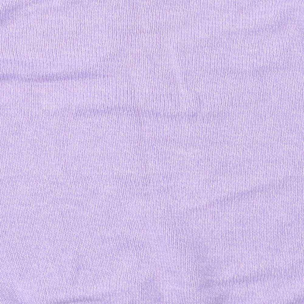 HONOR MILLBURN Womens Purple Check  Pullover Jumper Size 18