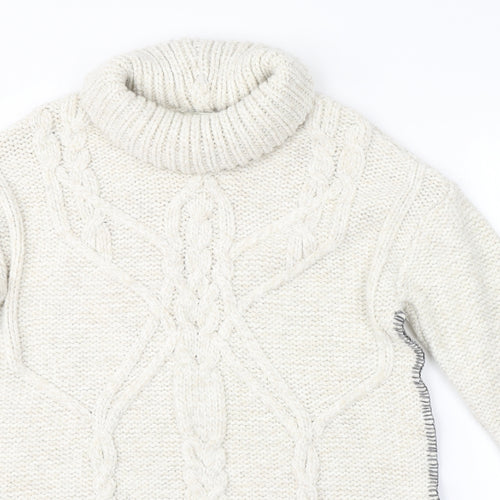 George Womens White   Pullover Jumper Size 8