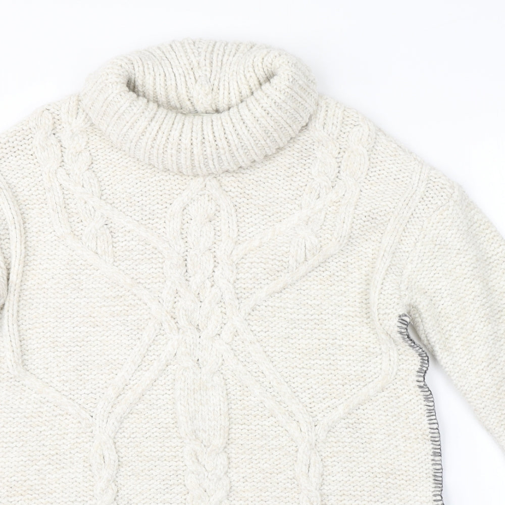 George Womens White   Pullover Jumper Size 8