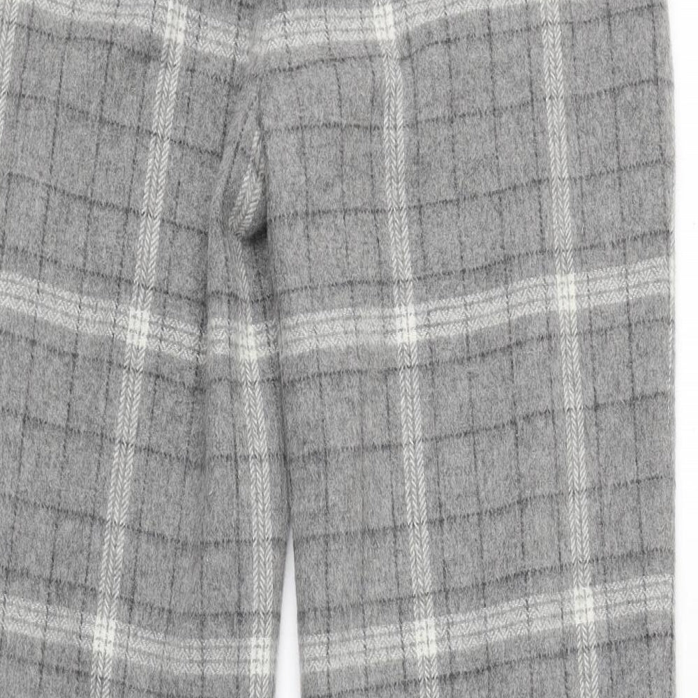 Suivante Womens Grey Check  Trousers  Size 14 L30 in