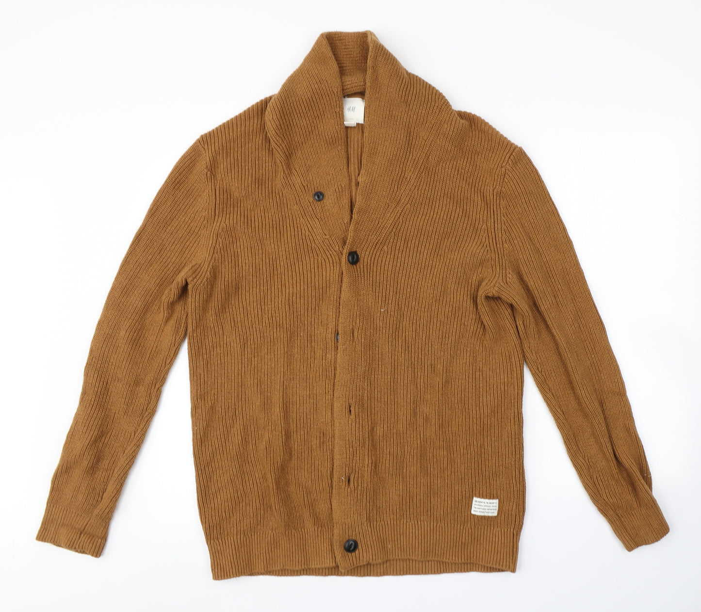 H&M Womens Brown   Cardigan Jumper Size M