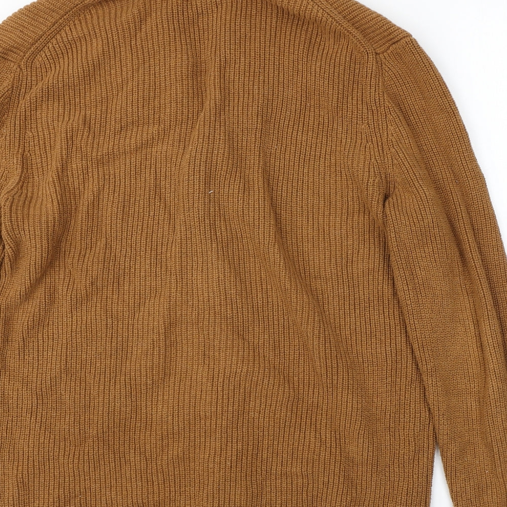 H&M Womens Brown   Cardigan Jumper Size M