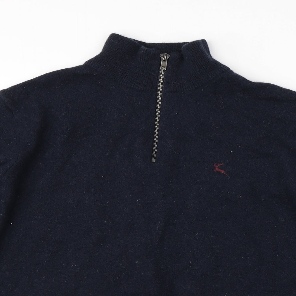 F&F Mens Blue   Pullover Jumper Size L