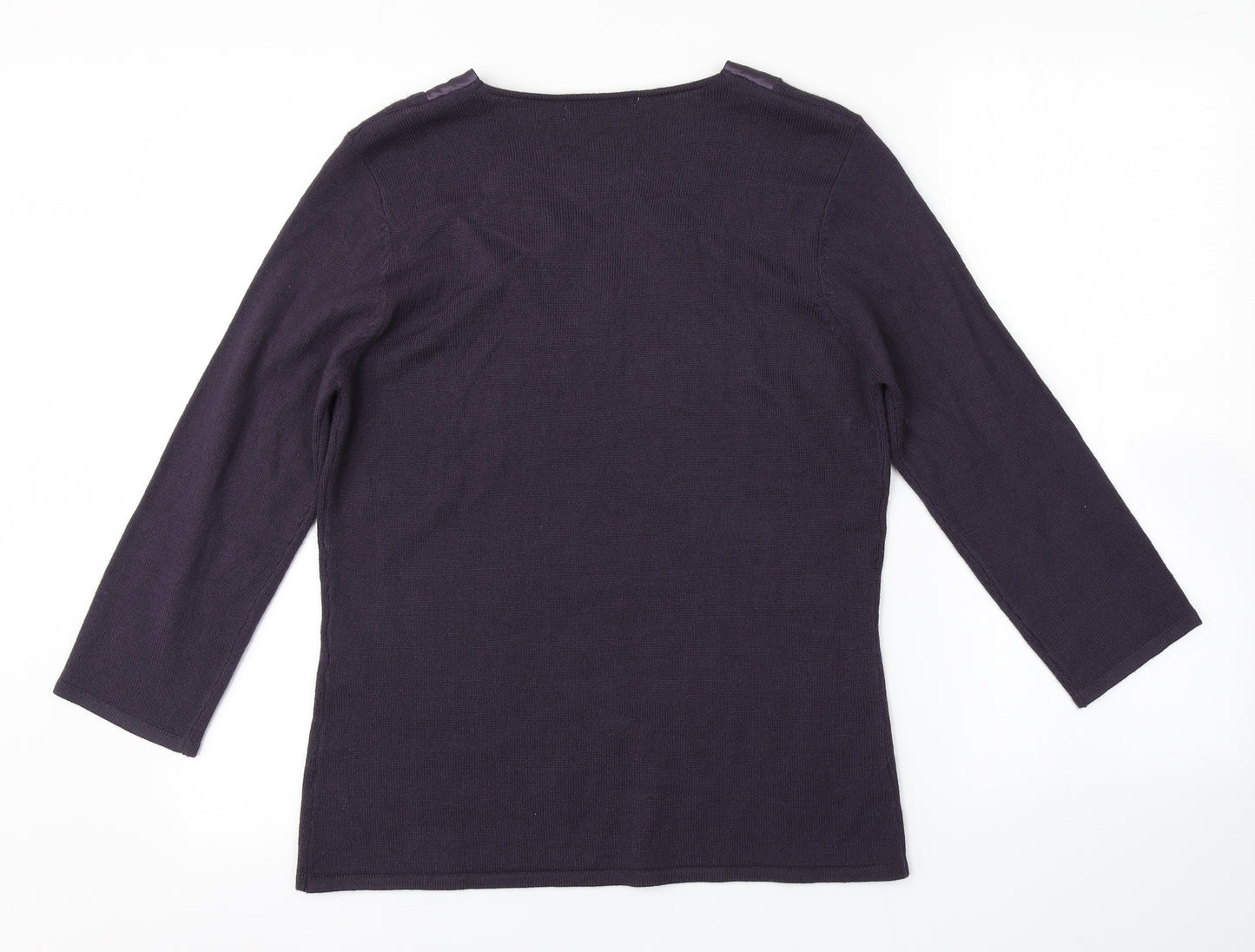 Klass Womens Purple   Pullover Jumper Size S
