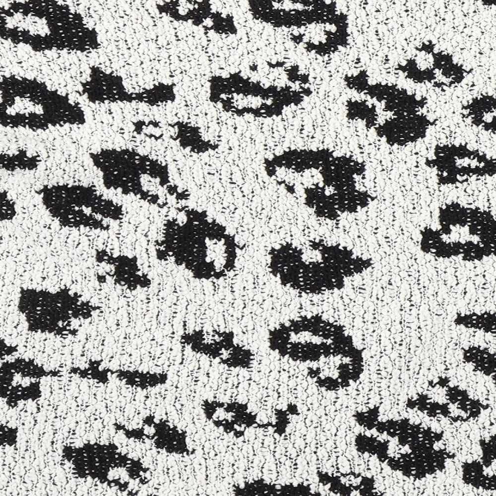 George Womens White Animal Print  Pullover Jumper Size 22