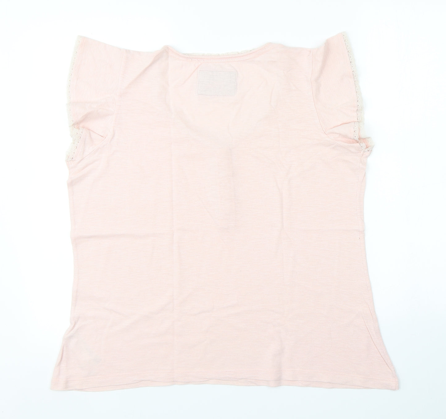 Fat Face Womens Pink   Top Pyjama Top Size 12