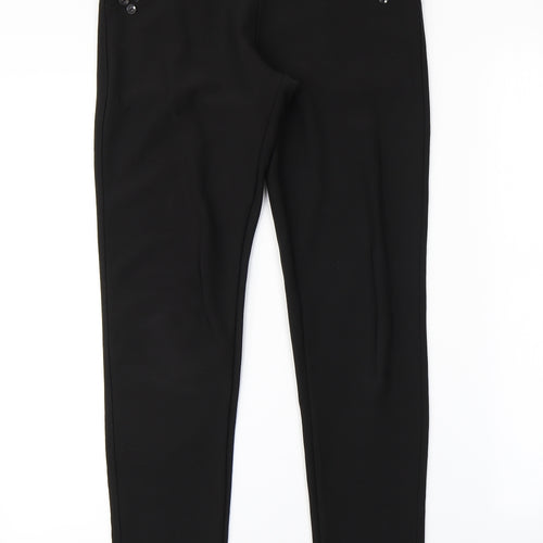 Preworn Womens Black   Trousers  Size S L29 in