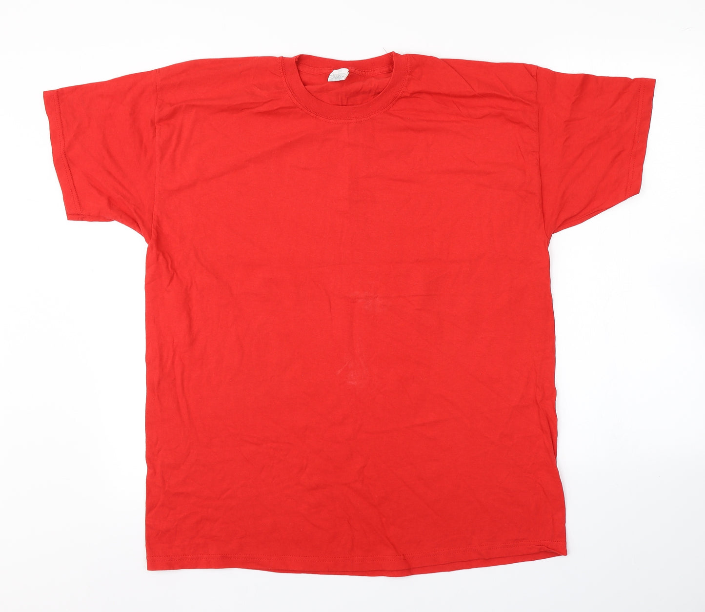 Preworn Mens Red    T-Shirt Size XL