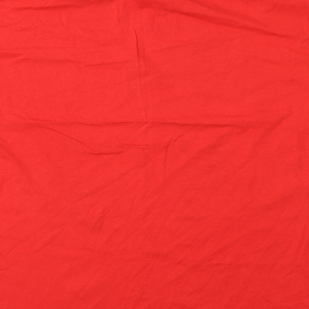 Preworn Mens Red    T-Shirt Size XL