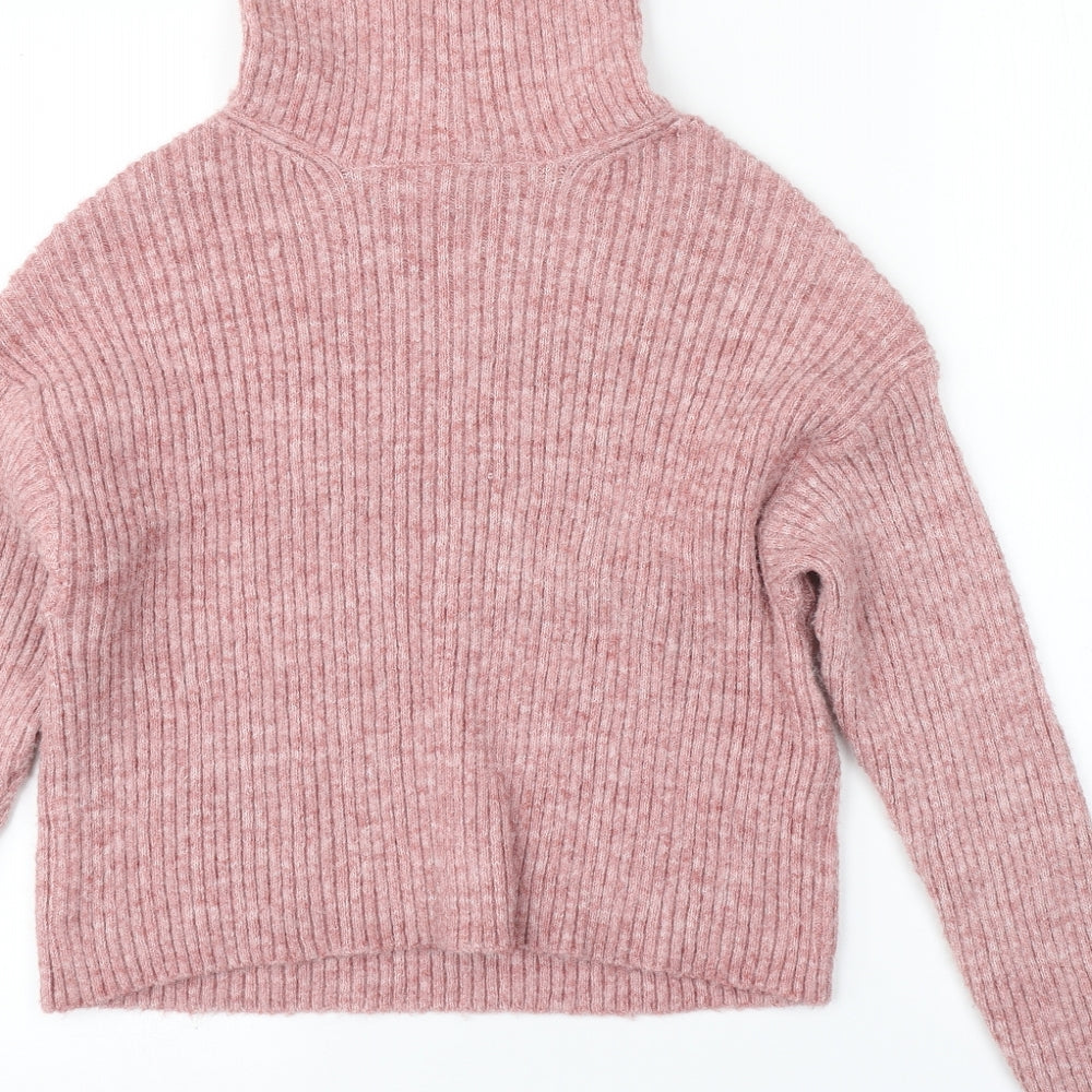 New Look Womens Pink   Pullover Jumper Size S