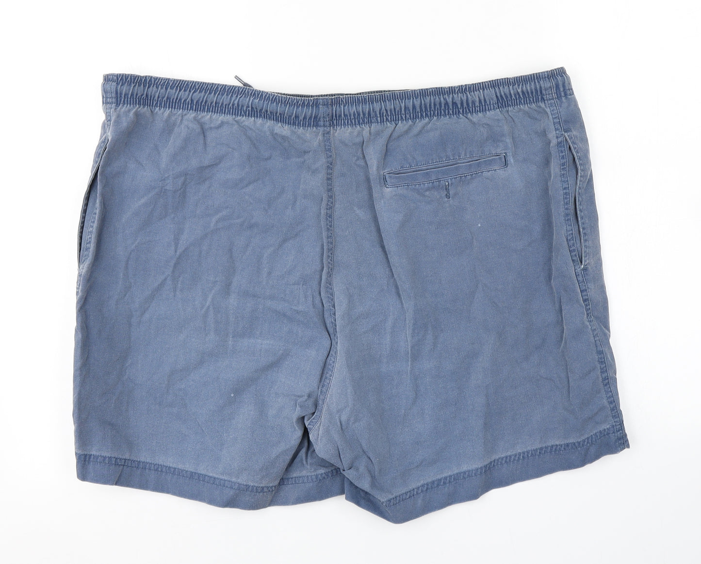 BHS Mens Blue   Chino Shorts Size L