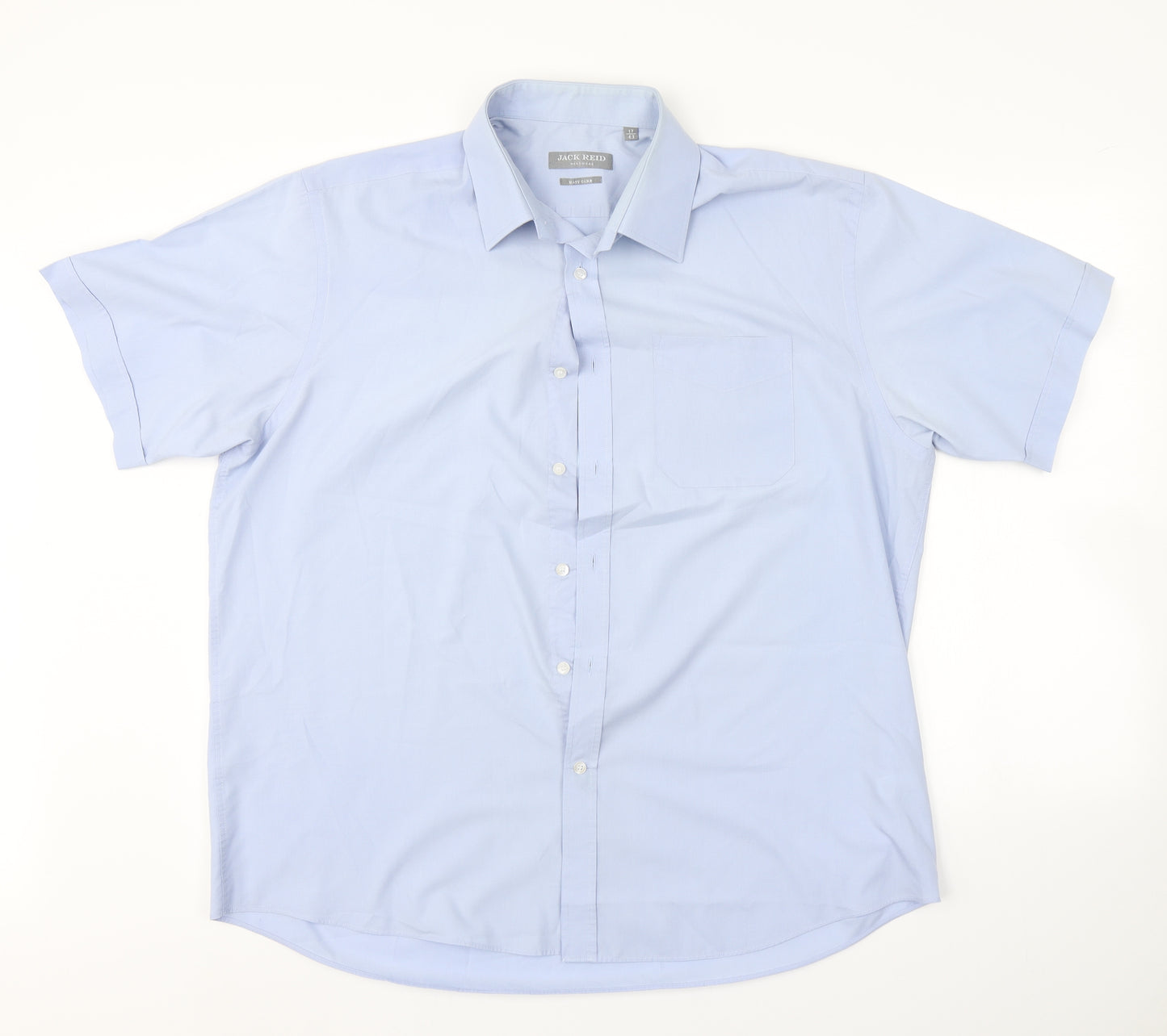 JACK REID Mens Blue    Dress Shirt Size 17