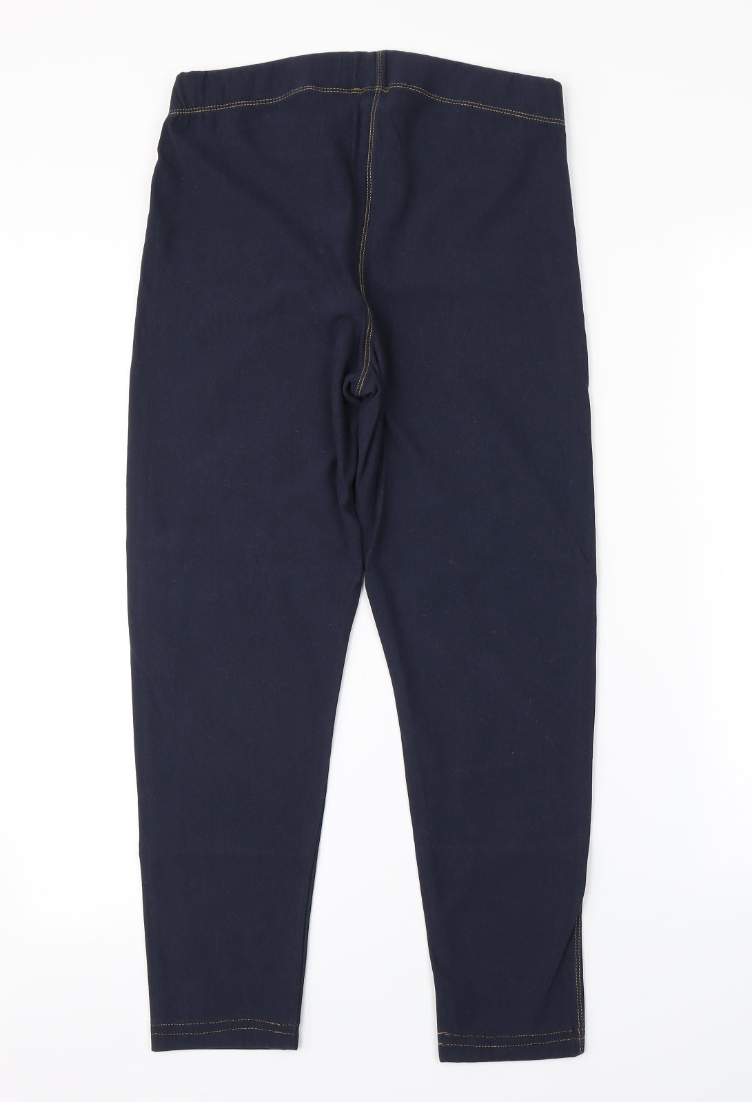 TU Womens Blue Herringbone  Jegging Jeans Size 14 L24 in