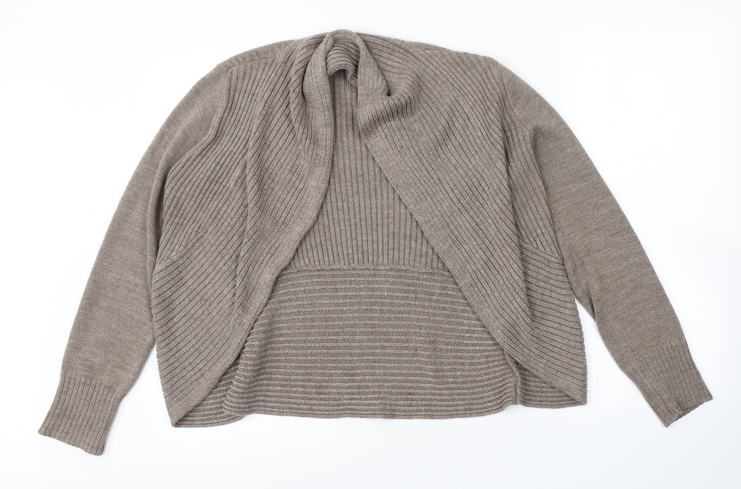 H&M Womens Brown   Cardigan Jumper Size M