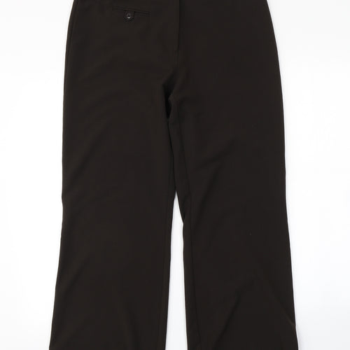 Debenhams Womens Brown   Trousers  Size 12 L26 in