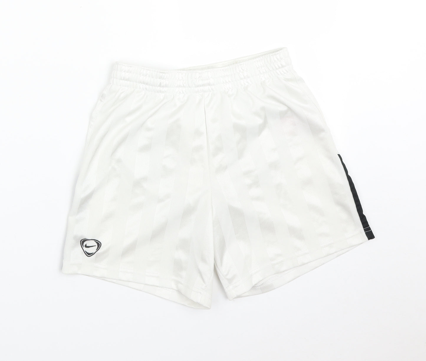Nike Boys White   Sweat Shorts Size S