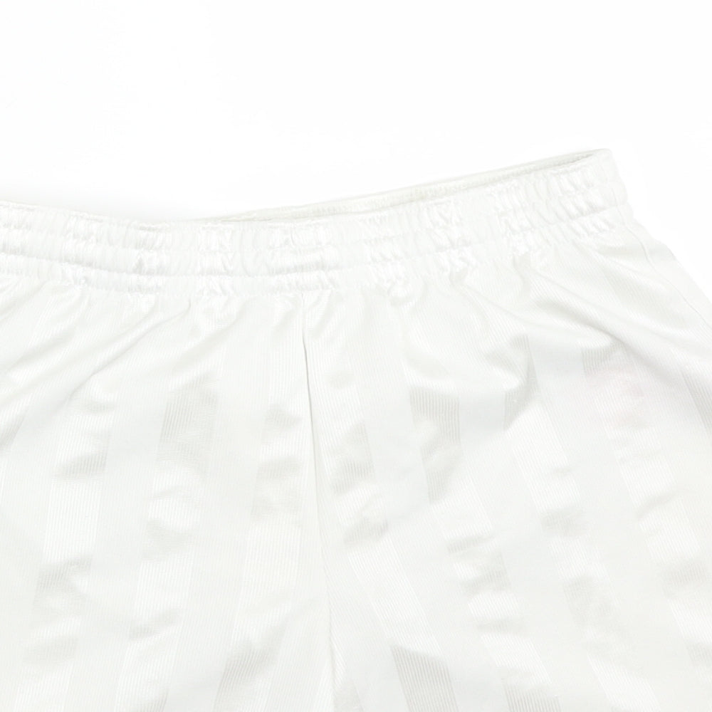 Nike Boys White   Sweat Shorts Size S