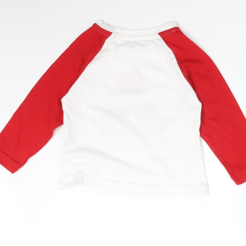 Matalan Baby Multicoloured Colourblock  Basic T-Shirt Size 12-18 Months  - OH DEER