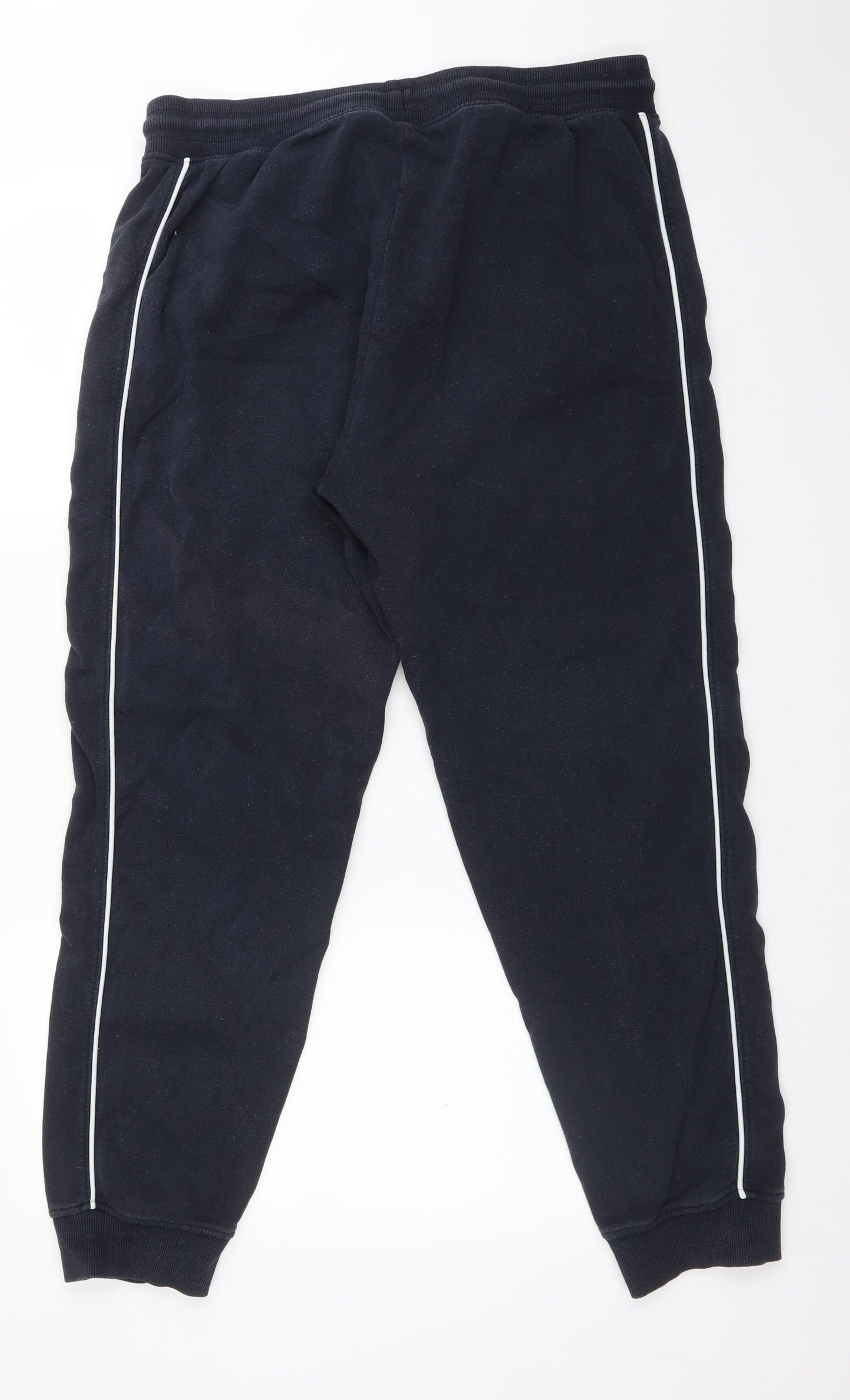 George Mens Blue   Jogger Trousers Size L L28 in