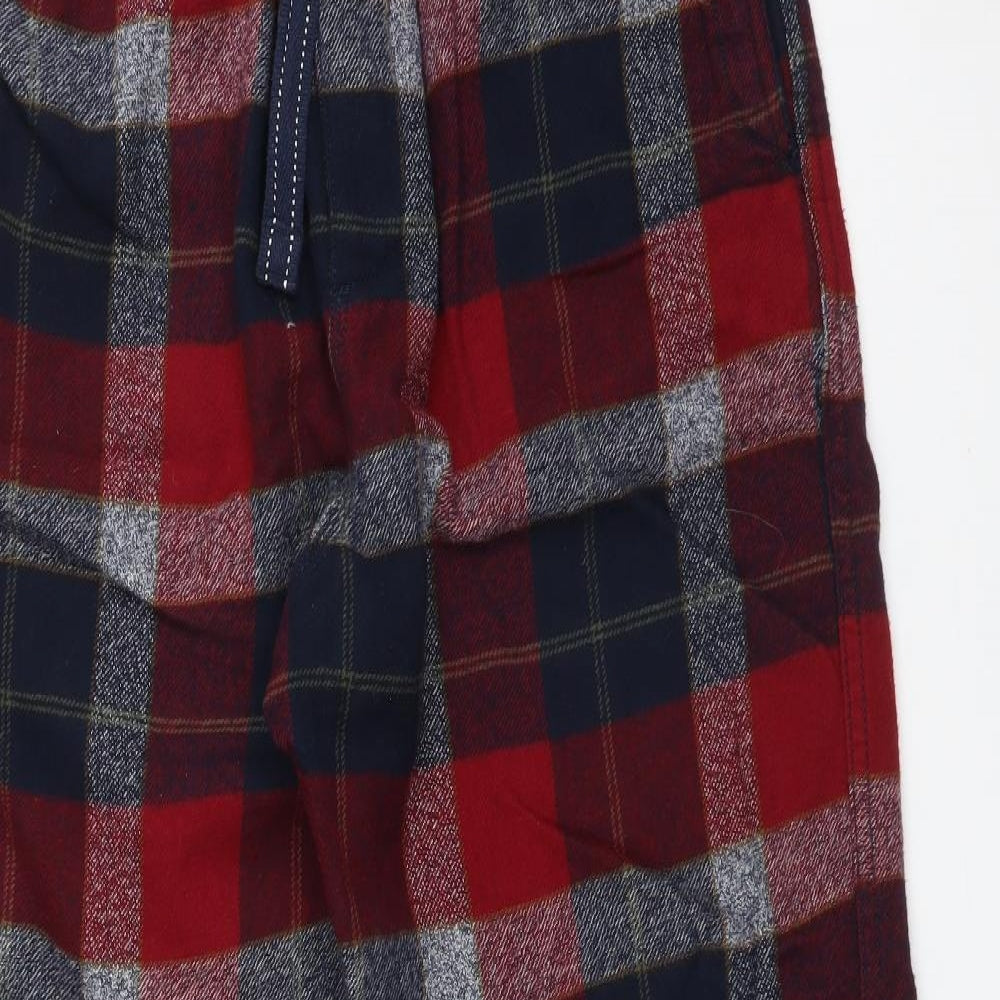 Fat Face Mens Multicoloured Check   Pyjama Pants Size M