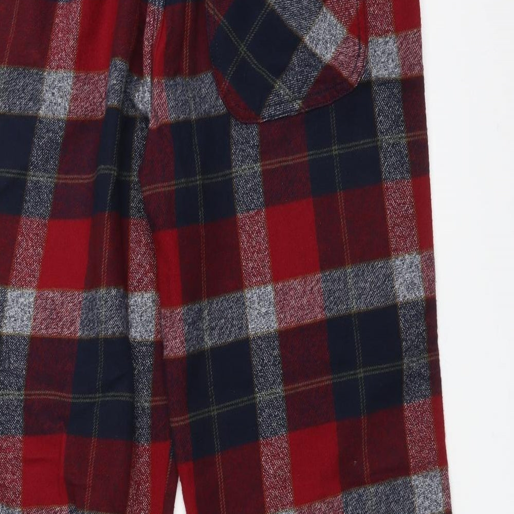 Fat Face Mens Multicoloured Check   Pyjama Pants Size M