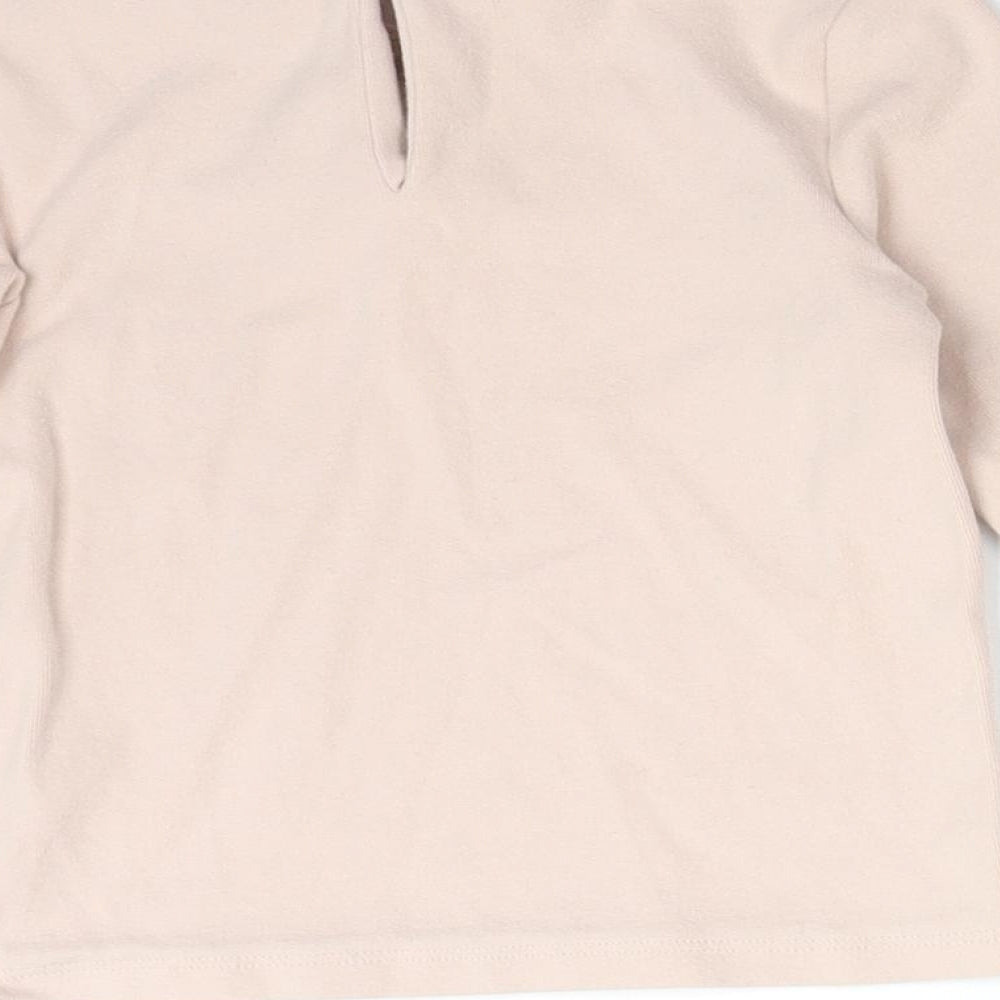 NEXT Girls Pink   Basic T-Shirt Size 2-3 Years  - STAR