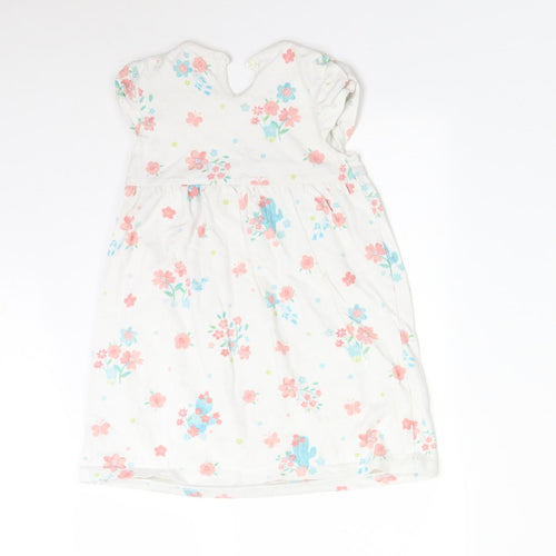 George Girls Multicoloured Floral  A-Line  Size 18-24 Months