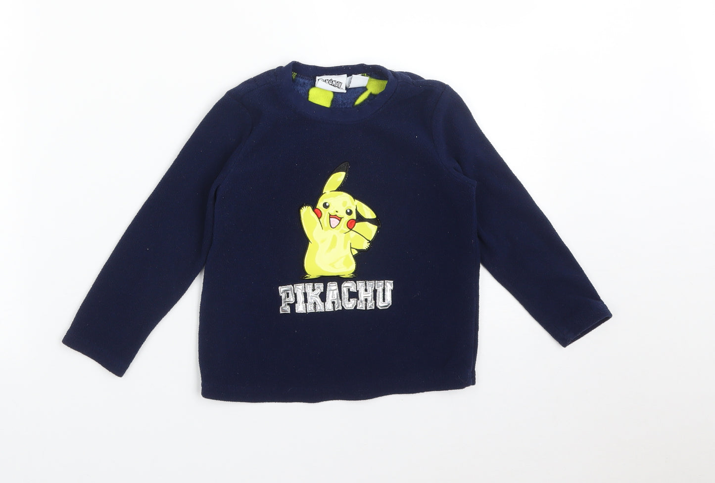 Primark Boys Blue   Pullover Sweatshirt Size 2-3 Years  - PIKACHU