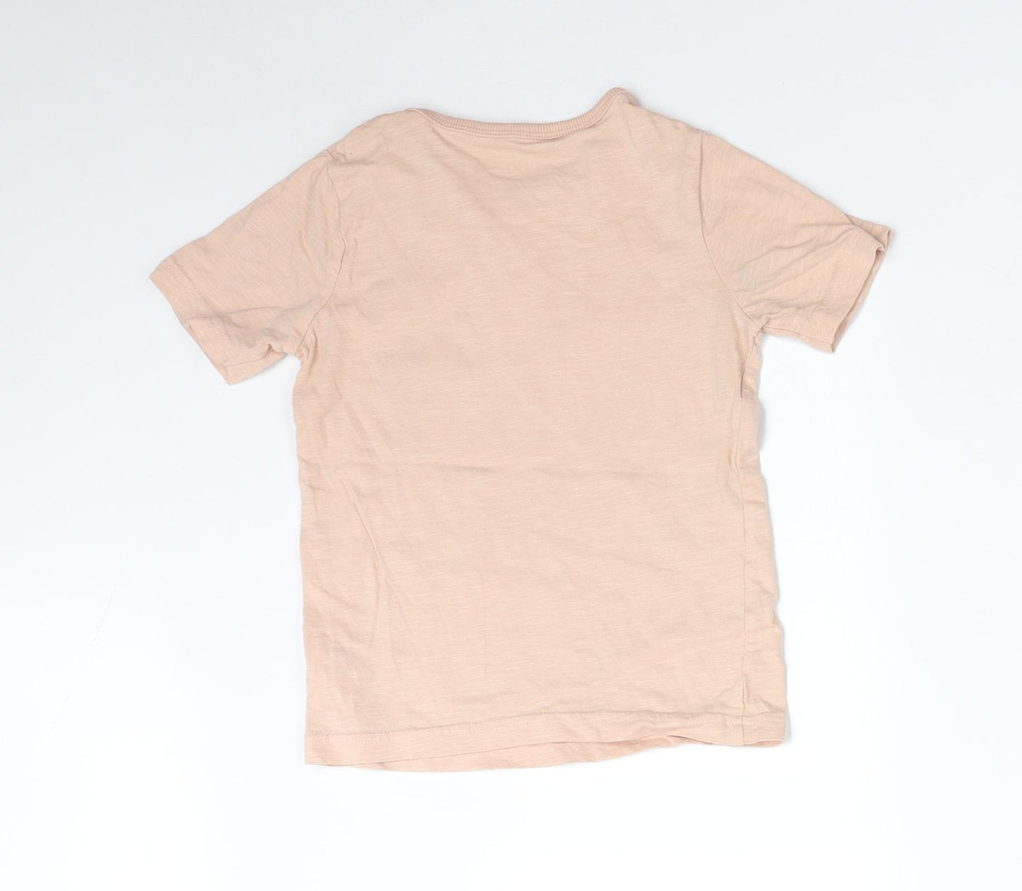TU Boys Orange   Basic T-Shirt Size 2-3 Years