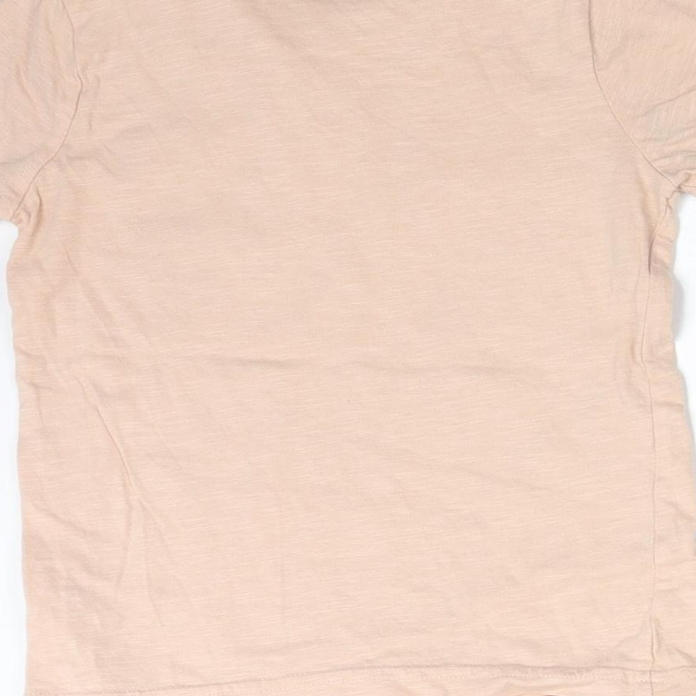 TU Boys Orange   Basic T-Shirt Size 2-3 Years