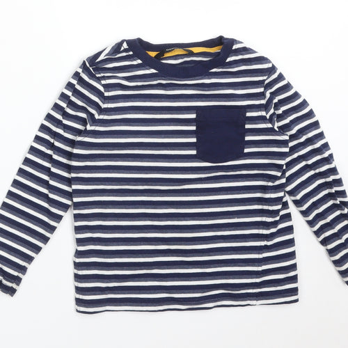 George Boys Multicoloured Striped  Basic T-Shirt Size 2-3 Years