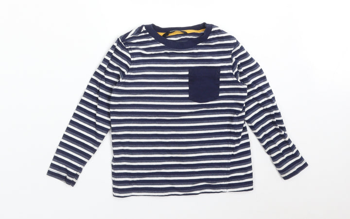 George Boys Multicoloured Striped  Basic T-Shirt Size 2-3 Years