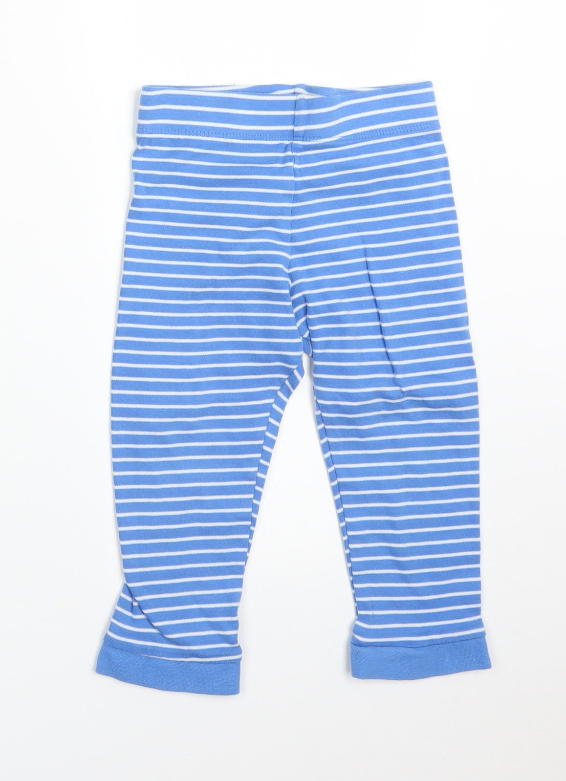 F&F Boys Multicoloured Striped   Pyjama Pants Size 2-3 Years