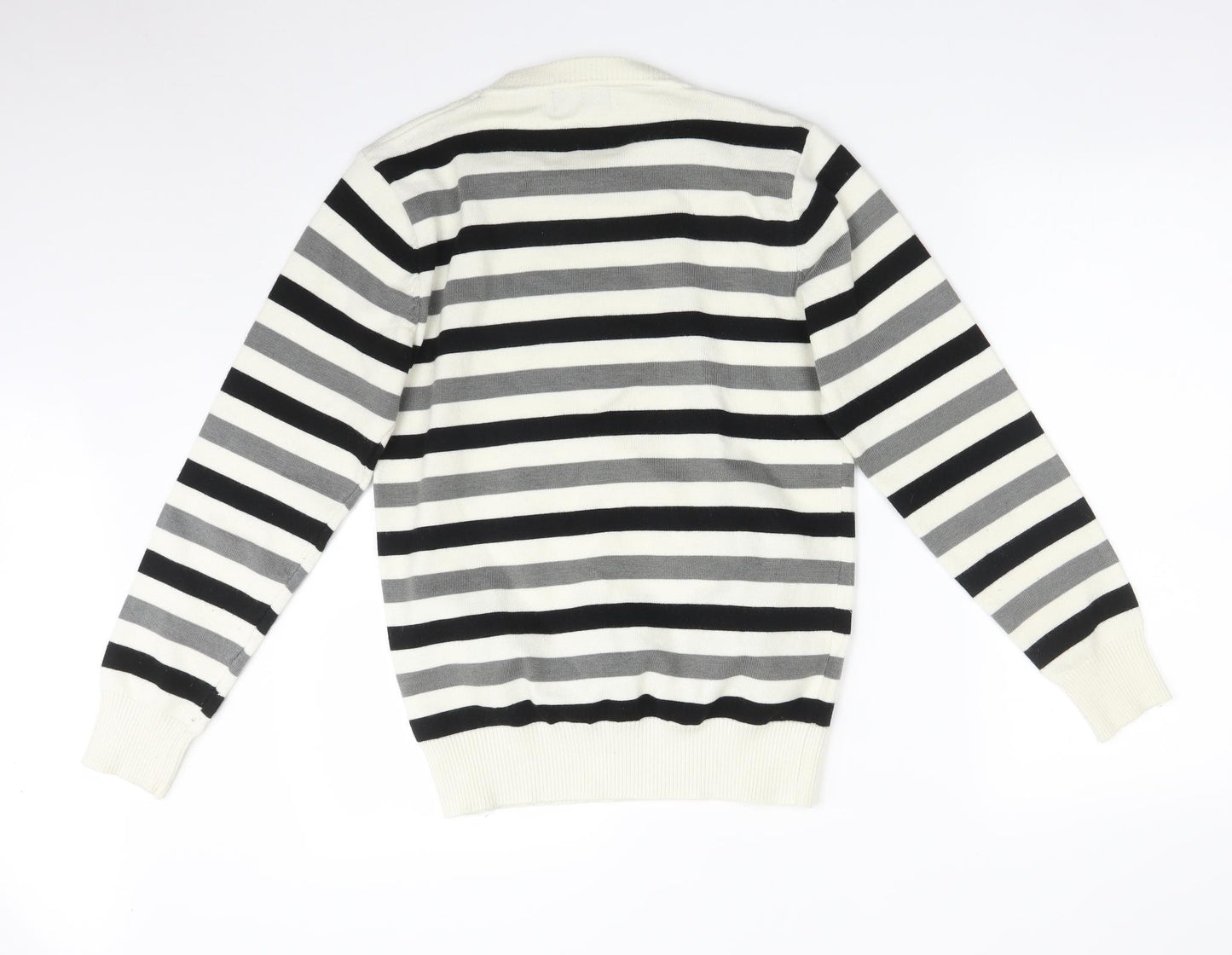 ARMANDO UOMO Womens Multicoloured Striped  Pullover Sweatshirt Size XL