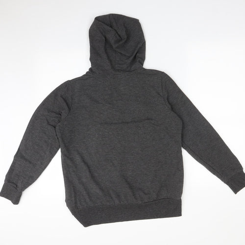Peacocks Womens Grey   Pullover Hoodie Size 10