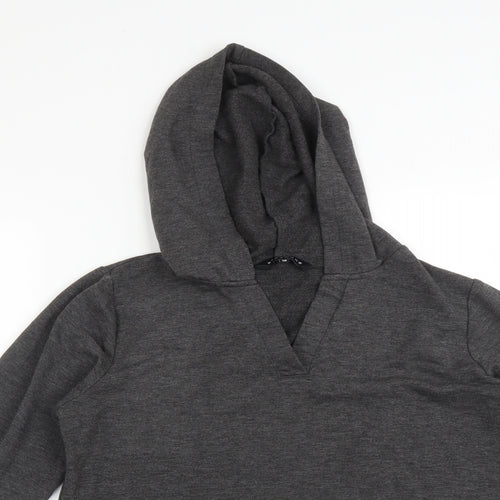 Peacocks Womens Grey   Pullover Hoodie Size 10