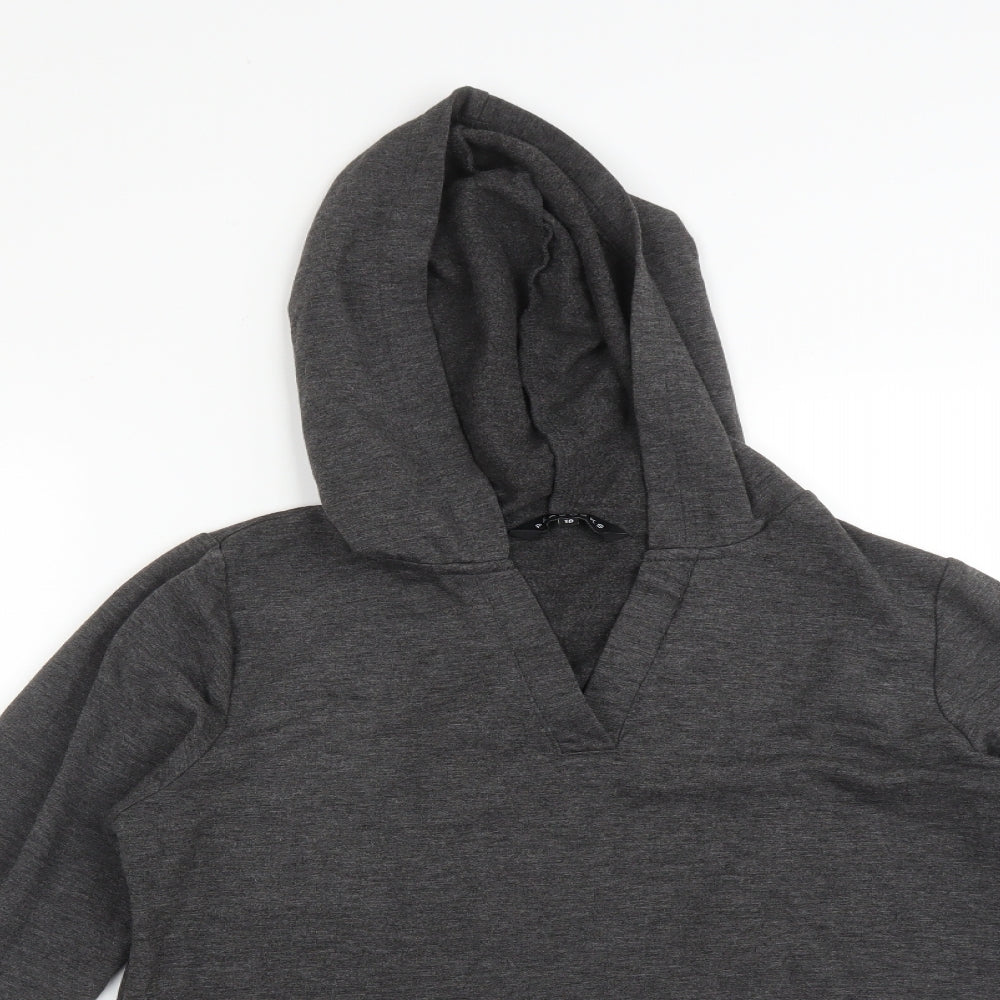 Peacocks Womens Grey   Pullover Hoodie Size 10