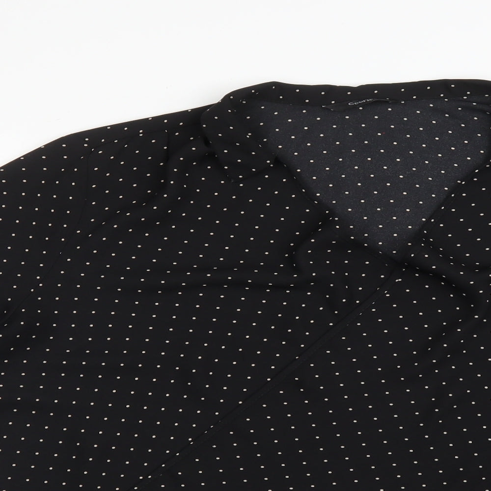 George Womens Black Polka Dot  Basic Blouse Size 20