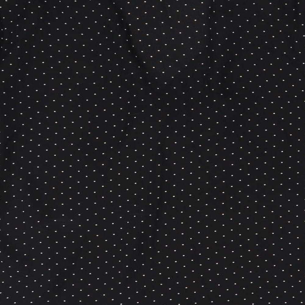 George Womens Black Polka Dot  Basic Blouse Size 20