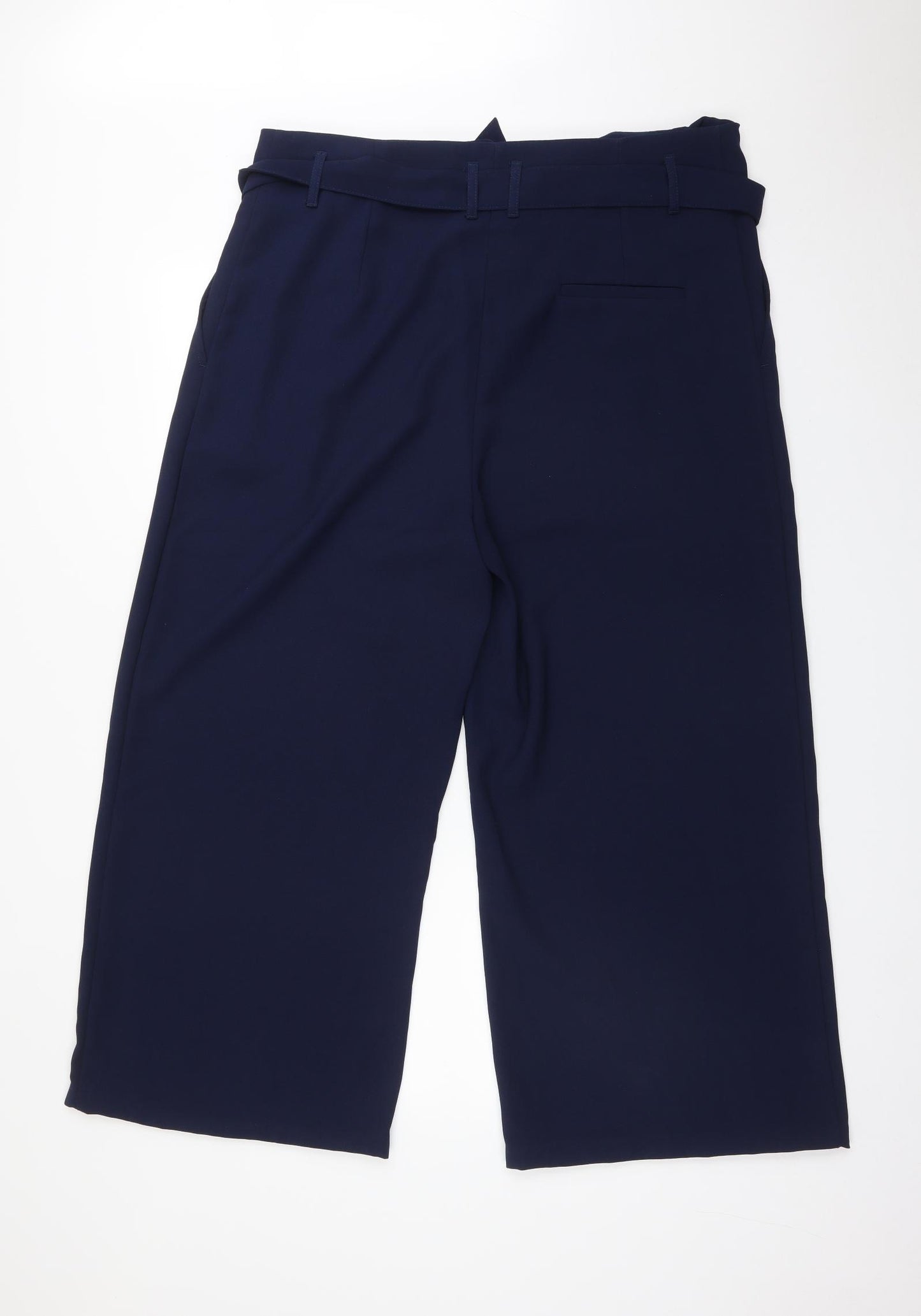 NEXT Womens Blue   Carrot Trousers Size 16 L25 in