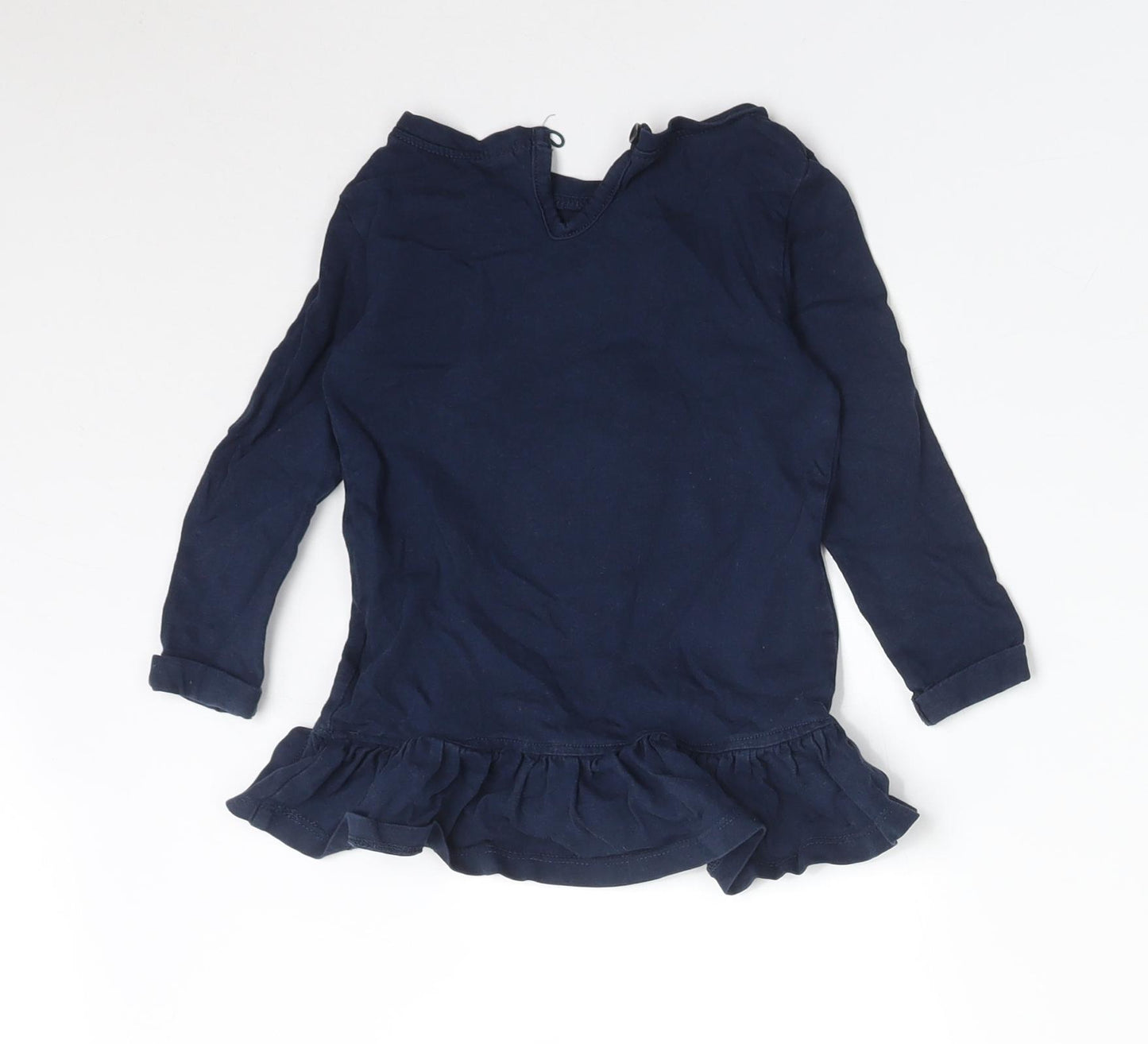 Blue Zoo Girls Blue   Basic T-Shirt Size 12-18 Months  - HOUSE