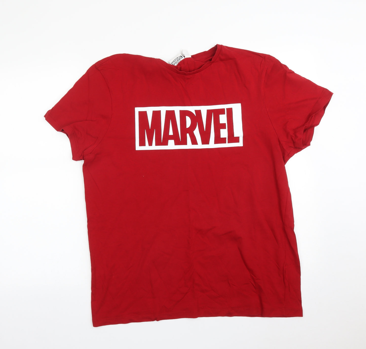 Primark Mens Red    T-Shirt Size 2XL  - MARVEL
